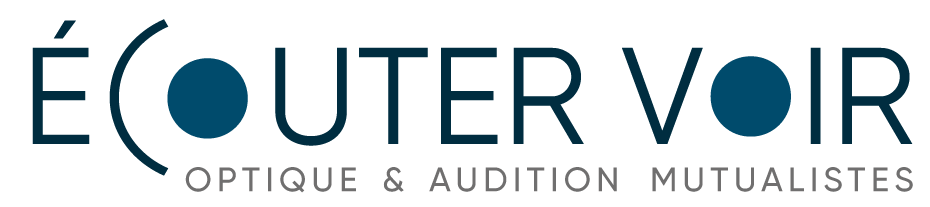 Logo Écouter Voir (Optique & Audition Mutualistes)