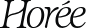 Logo Horée