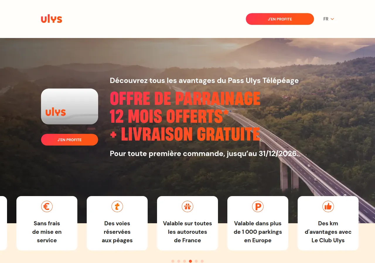 Page parrainage Ulys Vinci Autoroutes