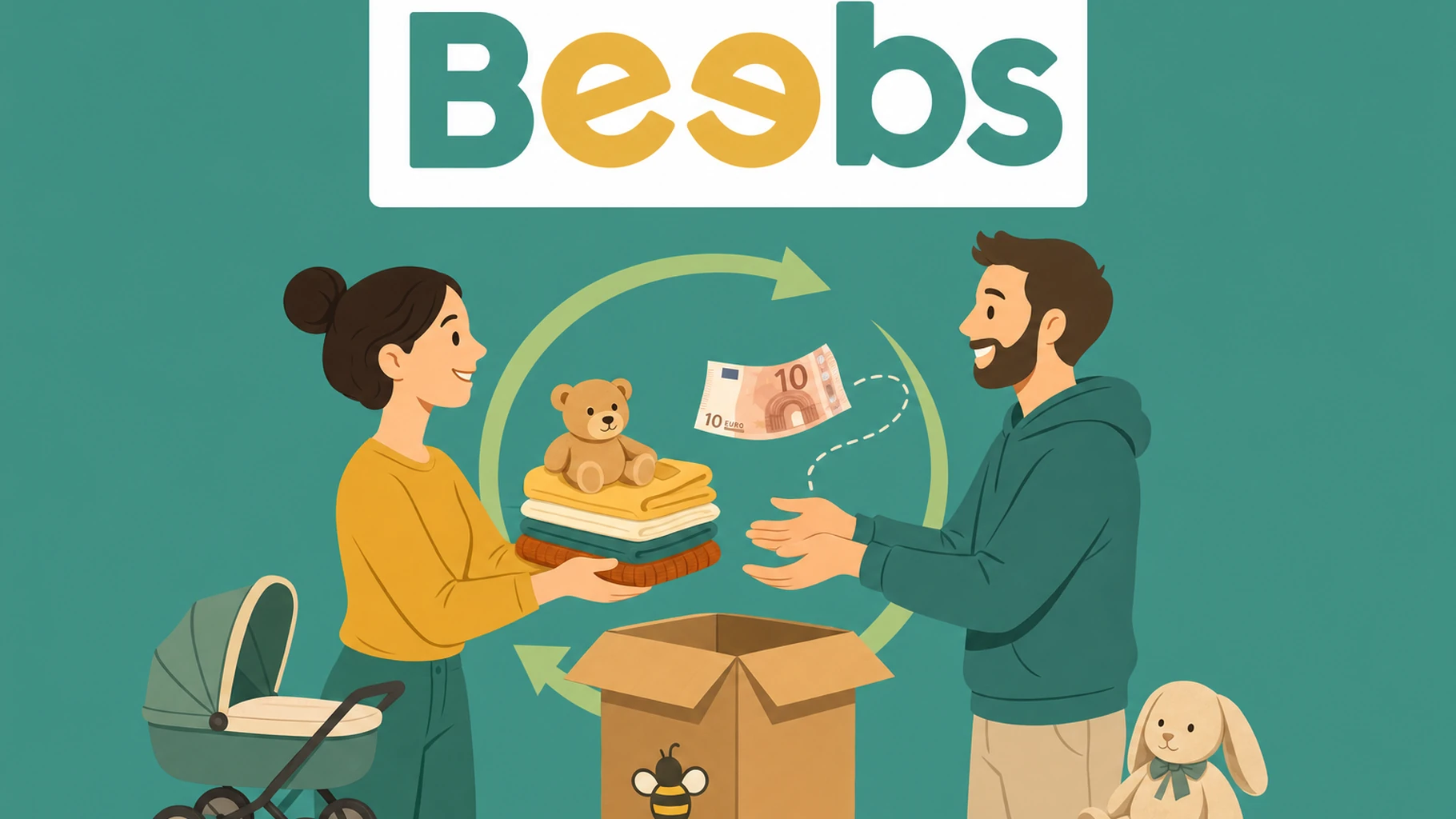 10 € par filleul chez Beebs : la seconde main enfant mise gros sur le parrainage en 2026