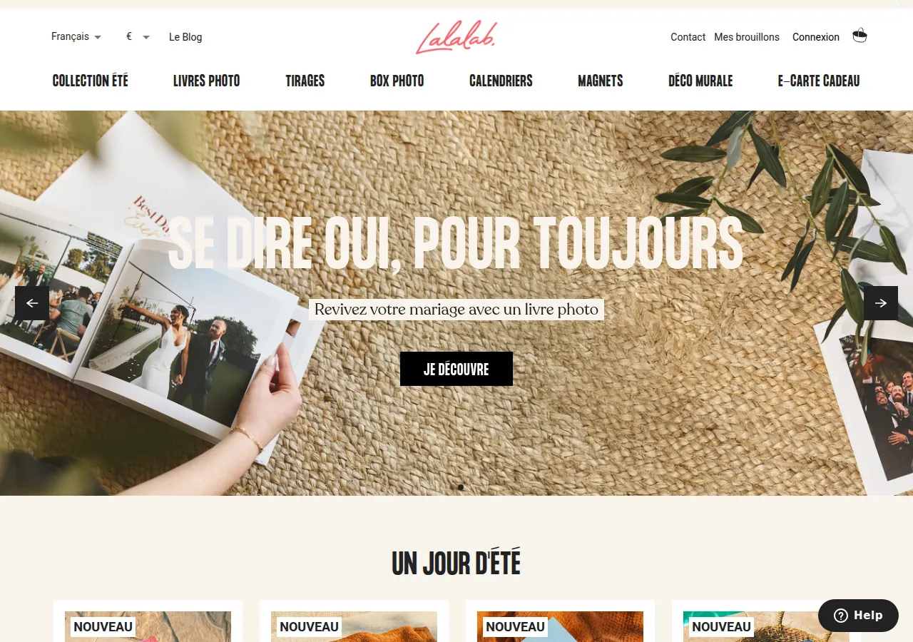 Page d'accueil Lalalab