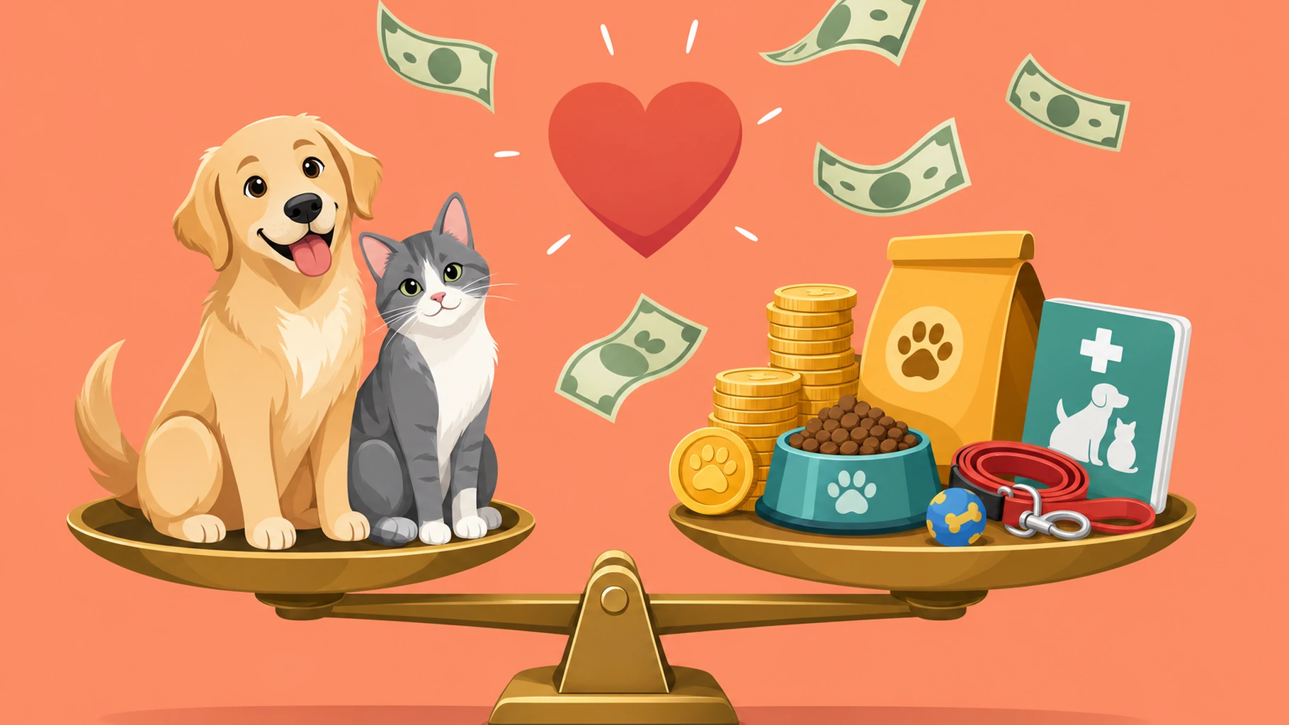 Combien coûte vraiment un chien ou un chat en 2026 ? Les parrainages qui font la différence