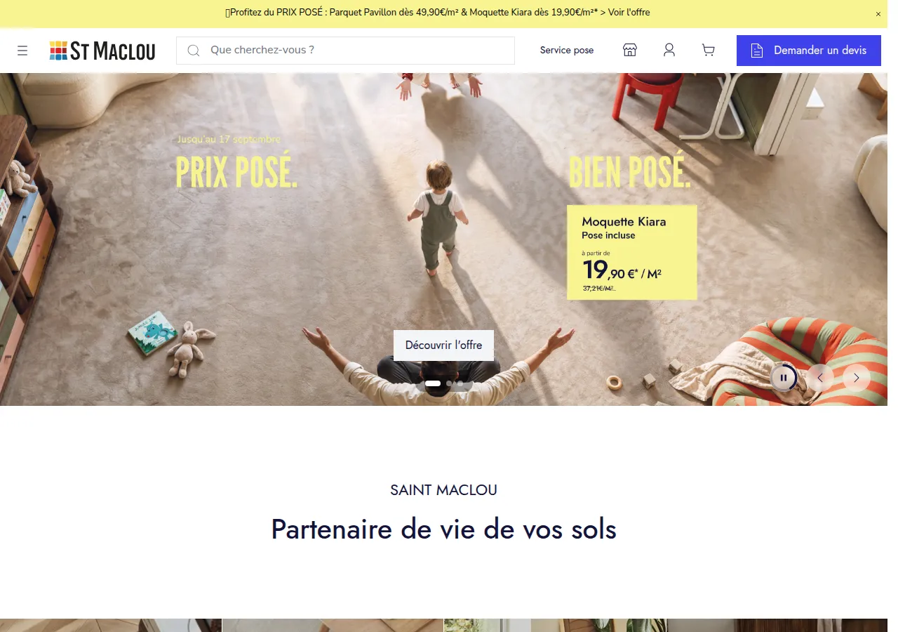 Page Saint Maclou