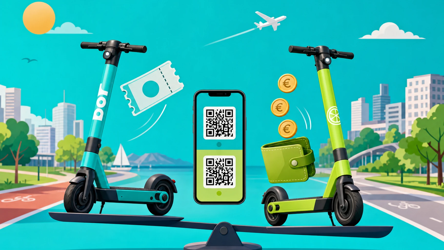 Un trajet offert chez DOTT, 3 € chez Lime : quel parrainage trottinette choisir en 2026 ?