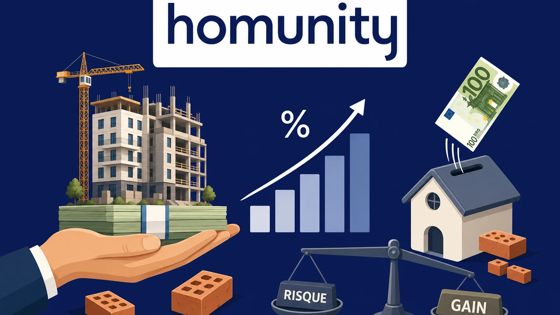 Crowdfunding immobilier : les 100 € de parrainage Homunity valent-ils vraiment le coup en 2026 ?