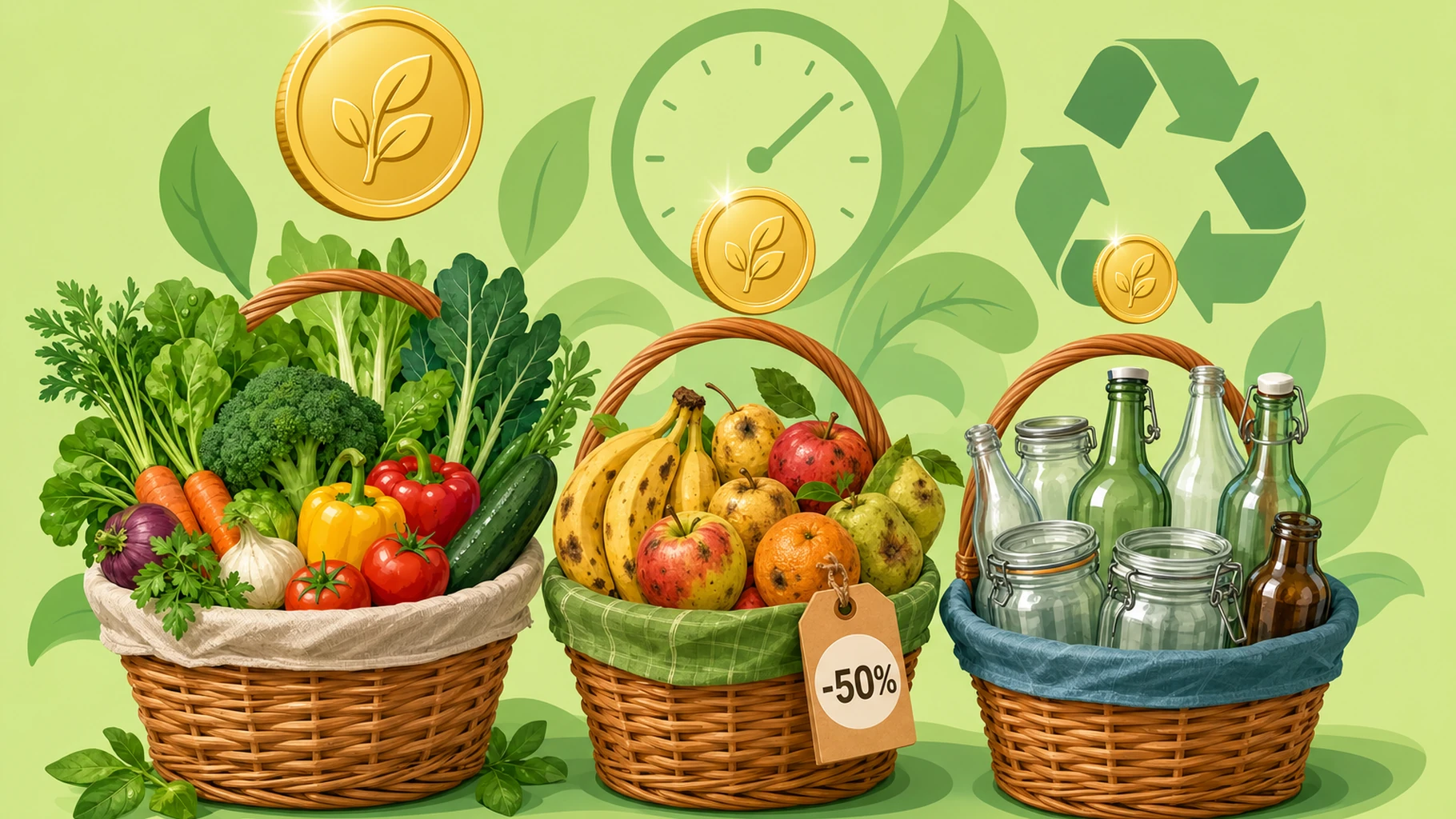 Bio, anti-gaspi ou consigne : quel parrainage alimentaire écoresponsable rapporte le plus en 2026 ?