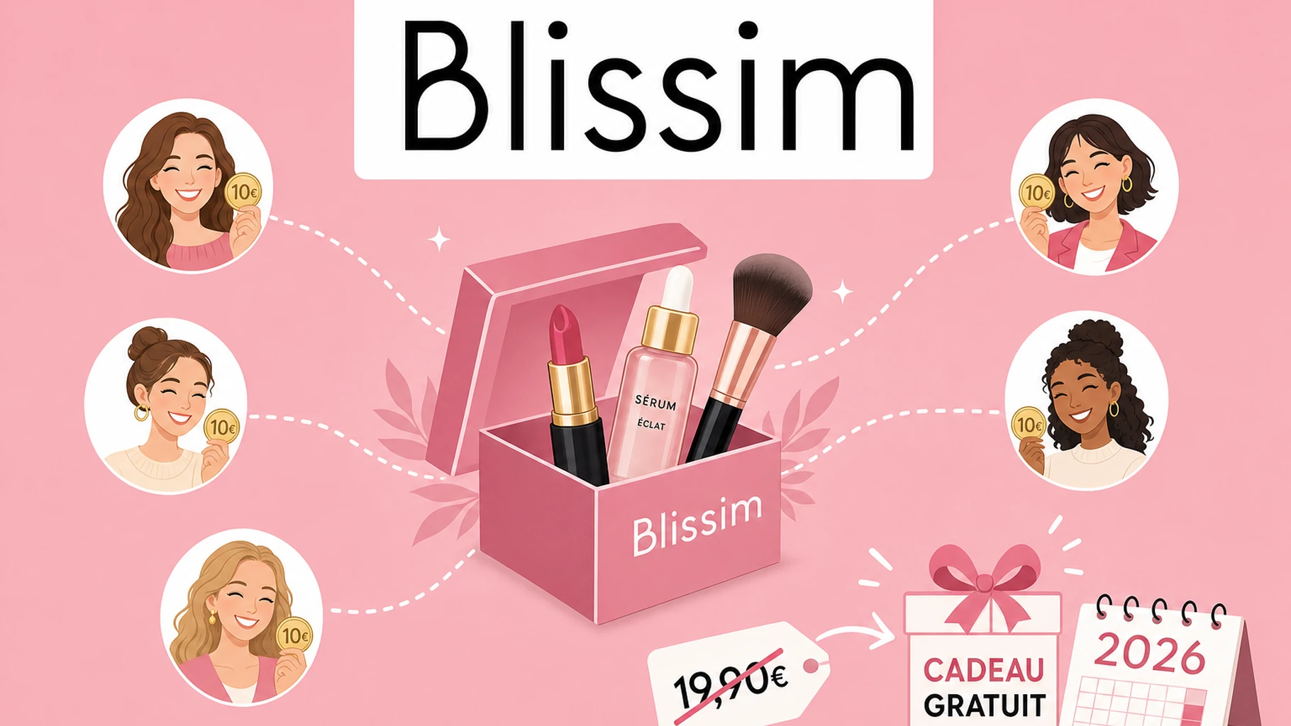 10 € par filleul chez Blissim : votre box beauté peut-elle devenir gratuite en 2026 ?