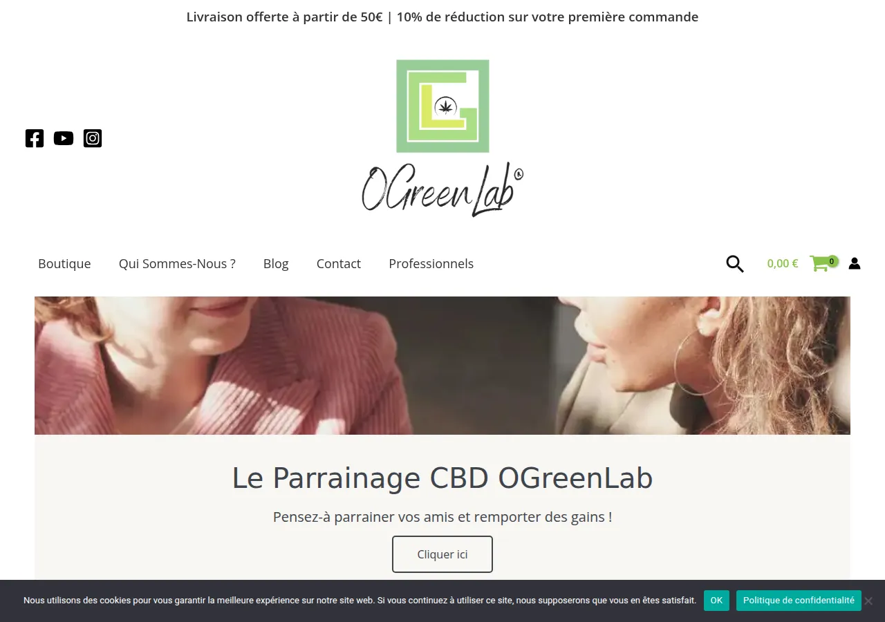 Page parrainage OGreenLab