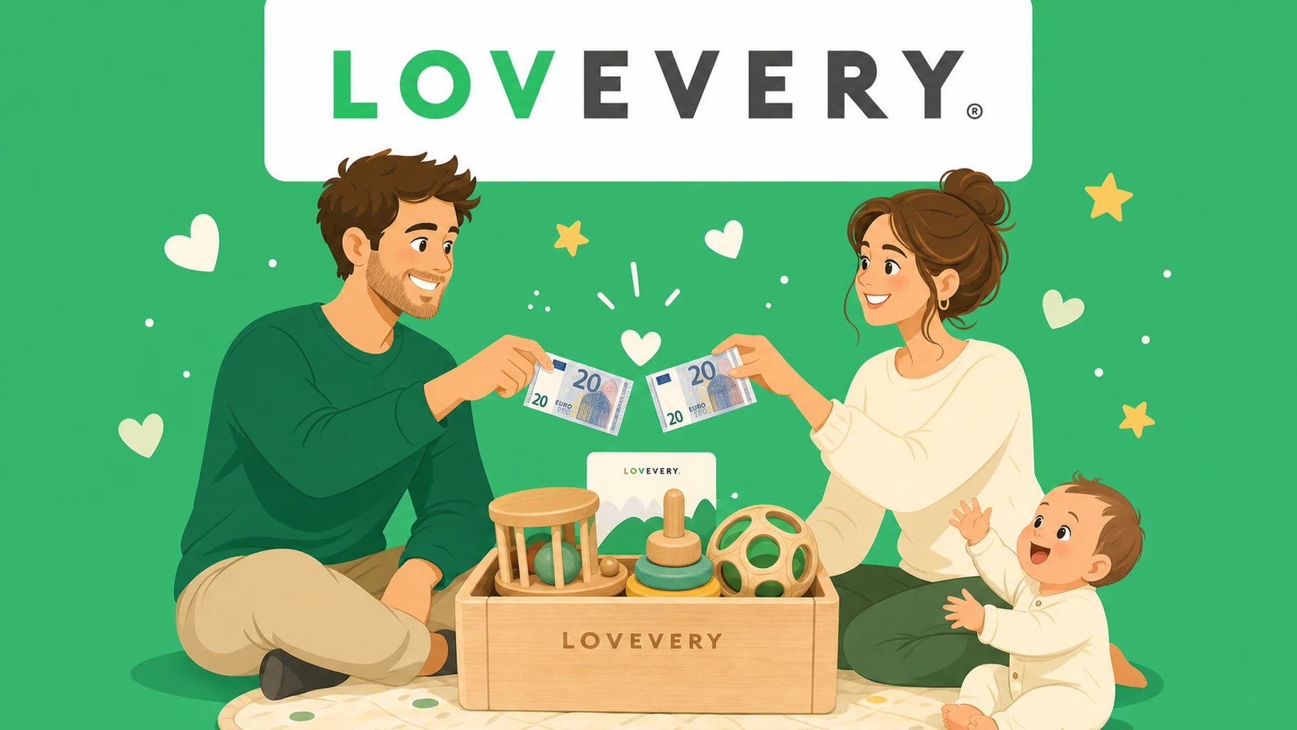 20 € offerts des deux côtés : pourquoi le parrainage Lovevery séduit les jeunes parents en 2026
