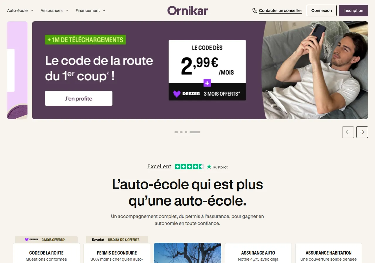 Page Ornikar