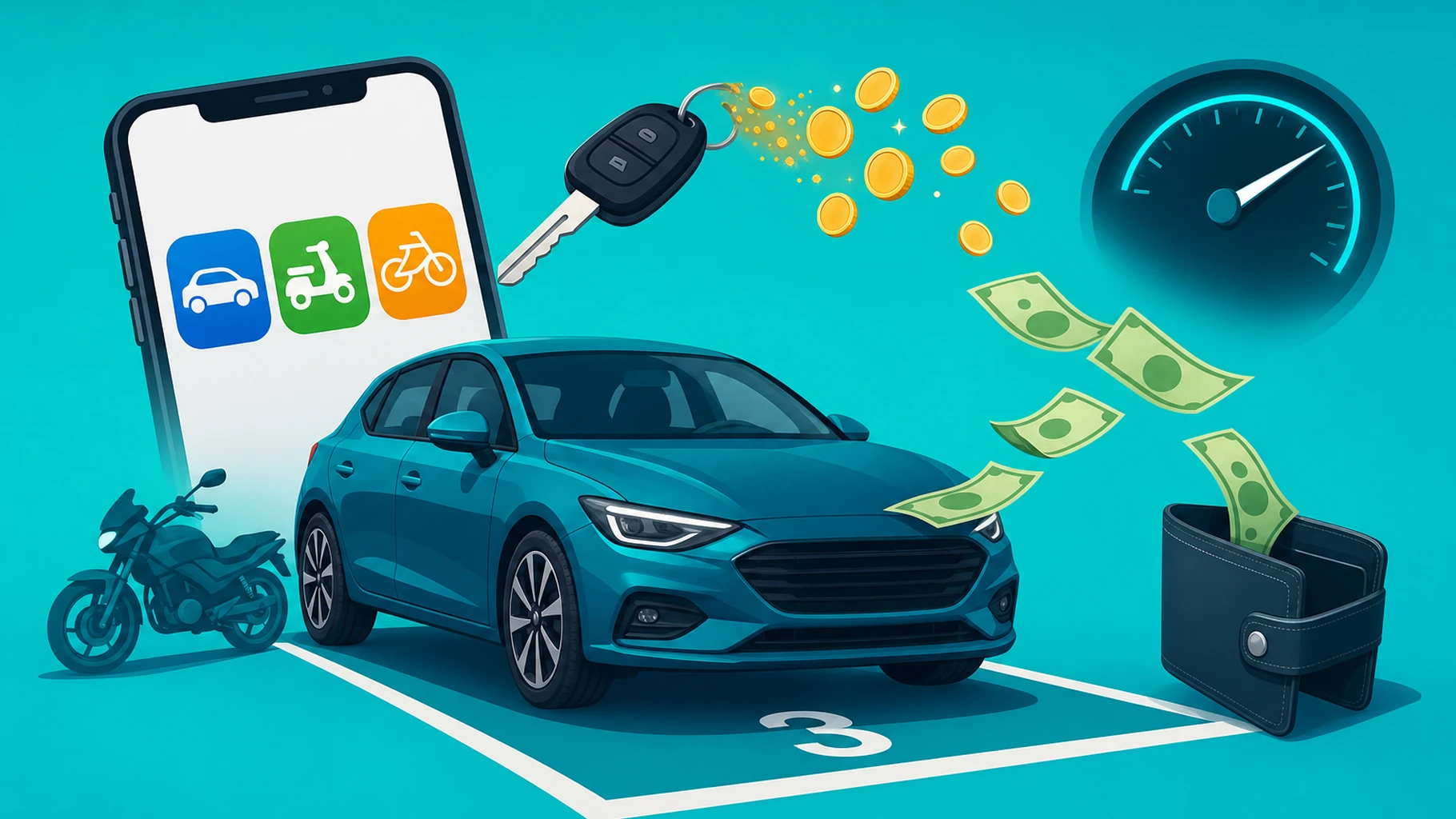 Rentabiliser sa voiture en 2026 : le match des parrainages Getaround, Yespark et AutoHeroe